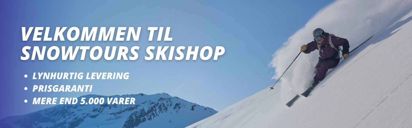 Velkommen til SnowTours Skishop