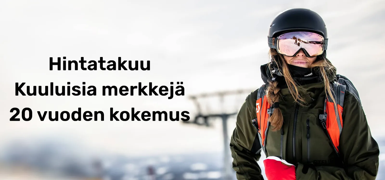 Lasketteluvaatteet suosituilta tuotemerkeiltä