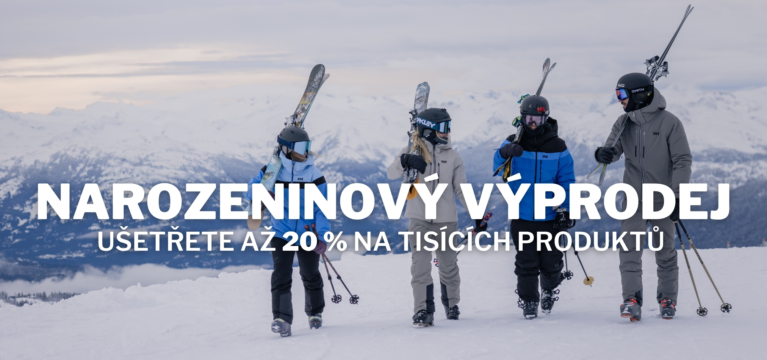 Lyžařské oblečení populárních značek