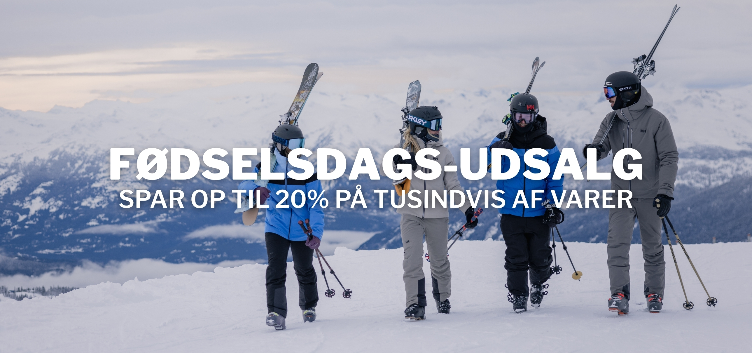 Skitøj og skiudstyr