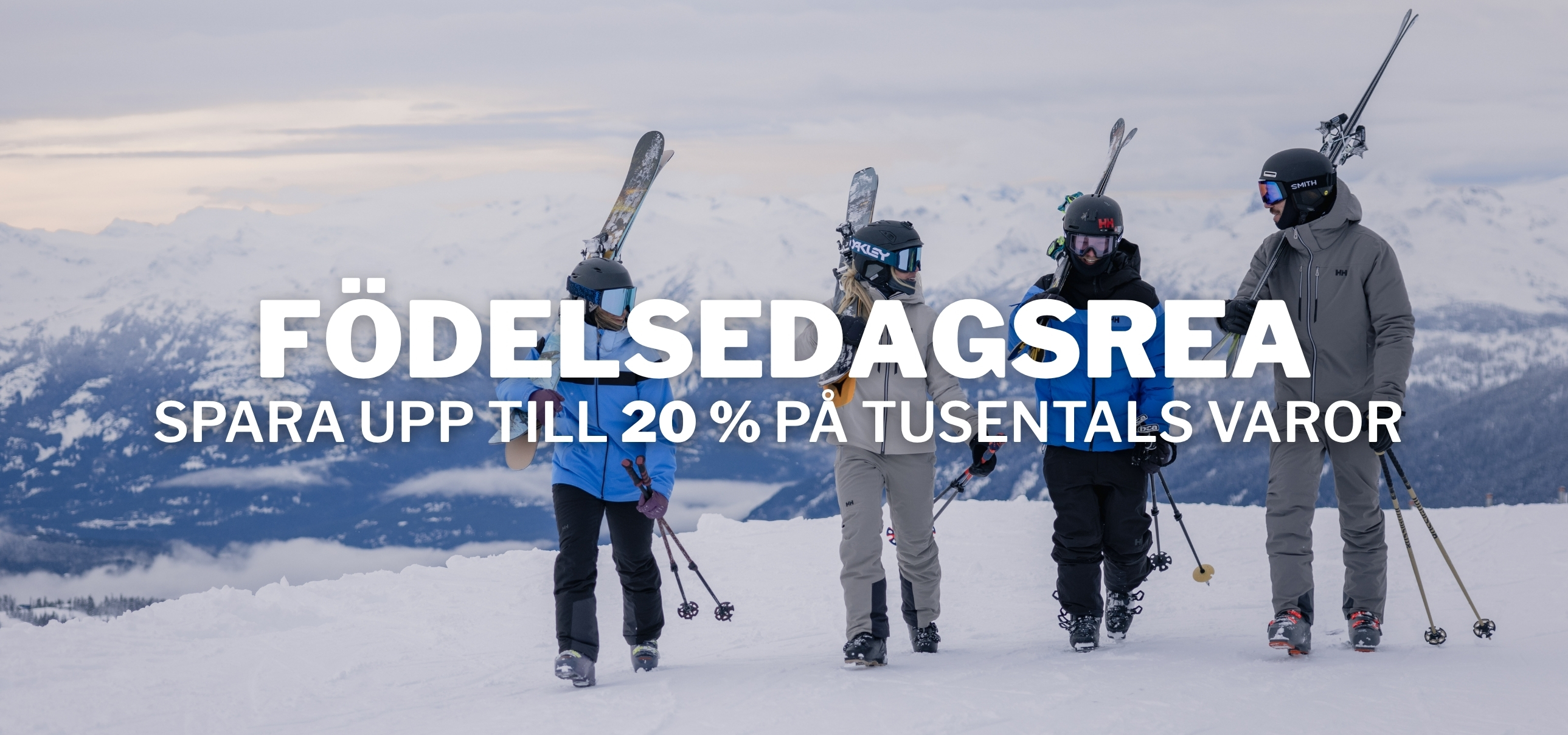 Skidkläder och skidutrustning